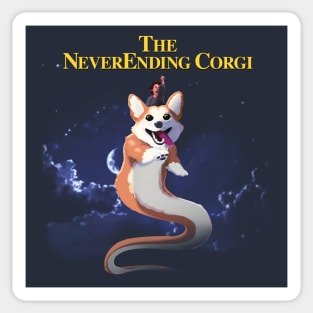 The NeverEnding Corgi Sticker